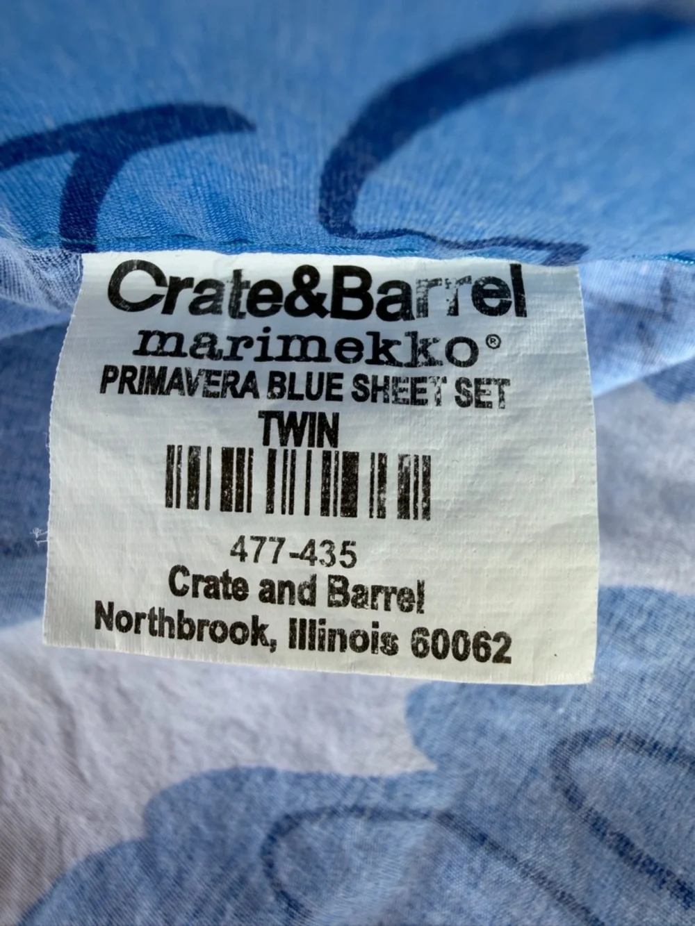Marimekko crate barrel